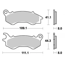SBS205 BREMSEKLOSSER - Honda / Peugeot