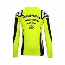 ACERBIS JERSEY MX J-TRACK ASKAR, YELLOW/BLACK