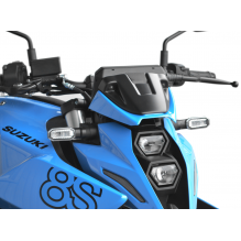 COCKPIT COVER UPPER, BLUE/BLACK - GSX-8S