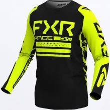FXR Contender MX Jersey Black/HiVis