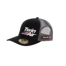 Twin Air Lifestyle Hat - Adjustable - Grey - USA