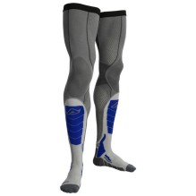 Acerbis X-Leg Pro Vented Socks, GREY/BLUE - XXL