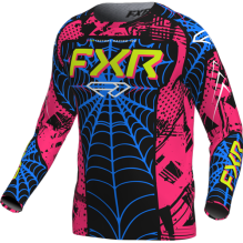 FXR YOUTH CLUTCH MX JERSEY 2026, ARACHNID
