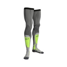 Acerbis X-Leg Pro Vented Socks, GREY/YELLOW