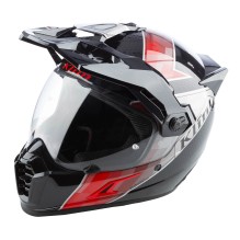 KLIM Krios Pro Helmet ECE/DOT Spectrum Black - Fiery Red