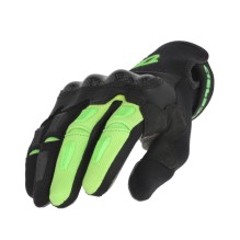 ACERBIS GLOVES CARBON G 5.0, BLACK/GREEN