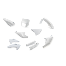 PLASTIC PARTS KIT, Ceramic White - TE/FE 2025-