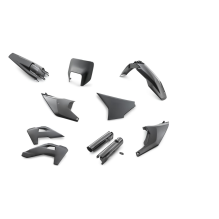 PLASTIC PARTS KIT, Black - TE/FE 2025-