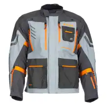 KLIM Carlsbad Jacket Asphalt - Ember Orange