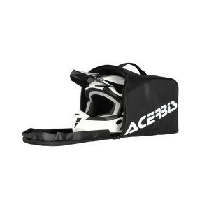 ACERBIS HELMET BAG X-LINEAR, BLACK/WHITE