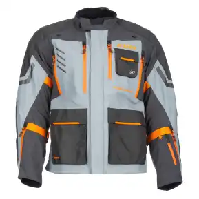 KLIM Carlsbad Jacket Asphalt - Ember Orange