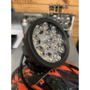 EMX Hjälmlampssats Led 45W, med batteri (batterilader må bestilles separat)